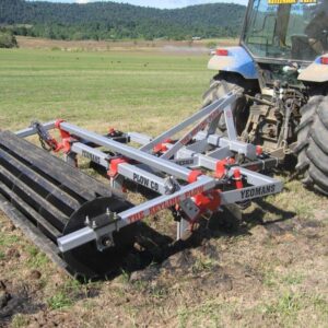 GP398 5 22in shanks 5 16 coulters xarm roller